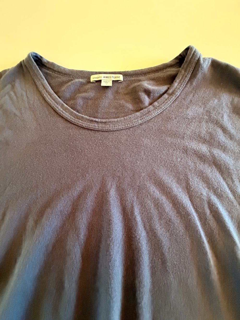 James Perse short-sleeve Crew Neck T-shirt, Navy, Soft Comfort, Men’s Sz XL - Picture 4 of 12
